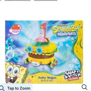 SpongeBob SquarePants Snap & Switch Patty Wagon Set
